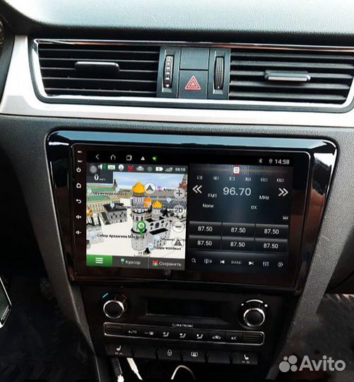 Магнитола Skoda Rapid Android IPS экран Новая