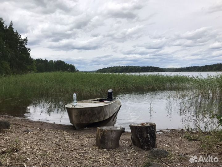 Прокат, аренда лодки с мотором в Карелии, Шхеры