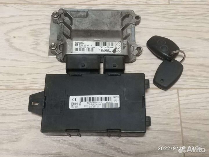 Эбу EMS3130 Renault Duster под автопривязку