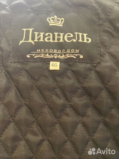 Шуба нутрия с капюшоном