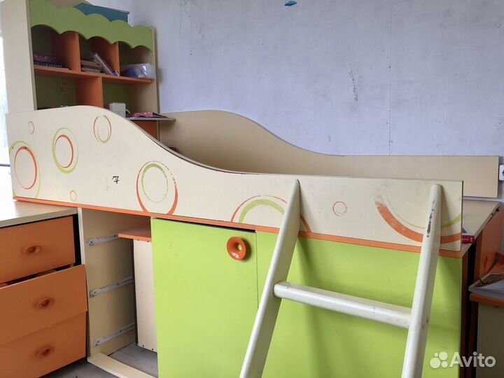 Кровать чердак