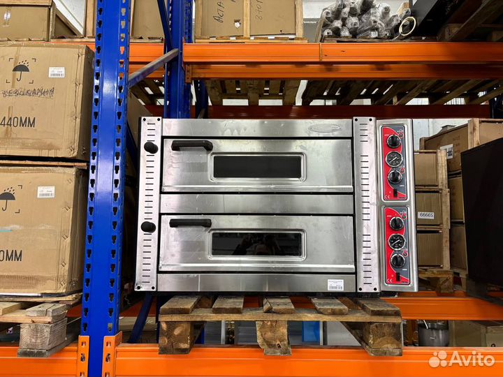 Печь 2 секции на 10 пицц