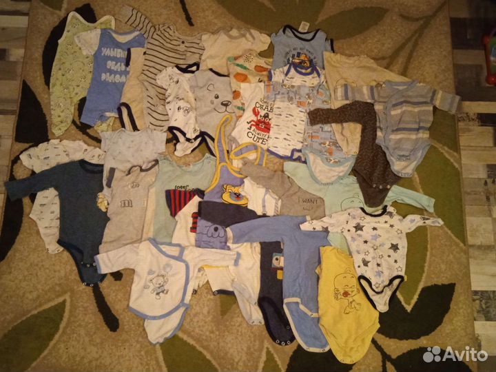 Одежда 52-86 р. Около 130 вещей