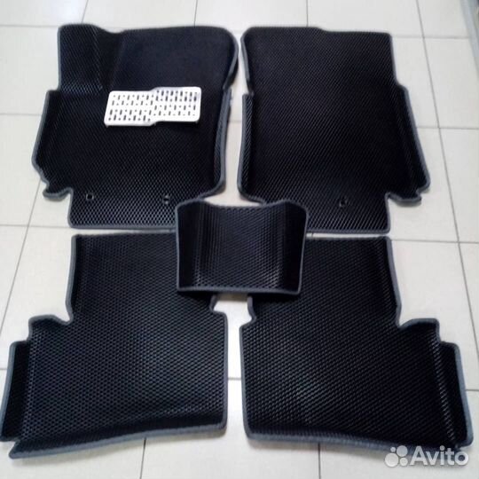 Коврики Eva ева 3D с бортами комплект