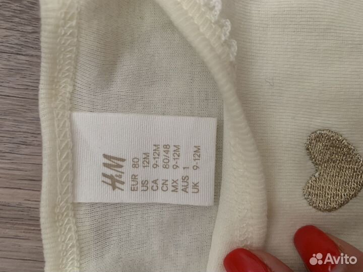 Платье для девочки hm 80