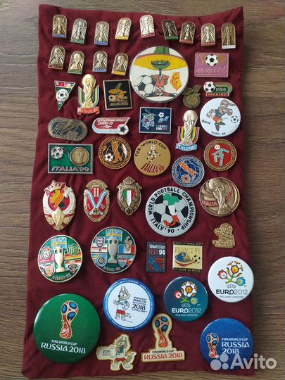 Значки чемпионаты мира и европы по футболу