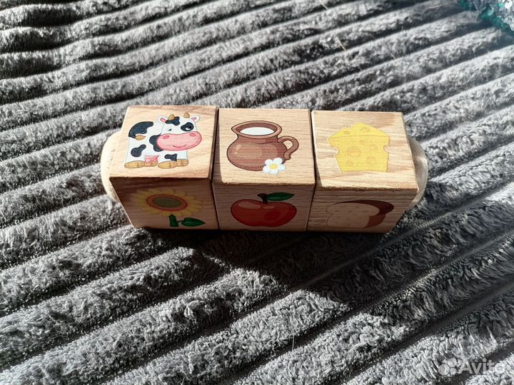 Детские развивающие игрушки деревянные