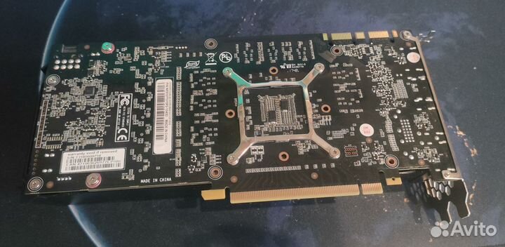 Видеокарта gtx 1070 ti