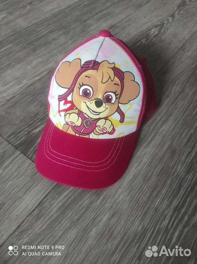 Кепка бейсболка щенячий патруль