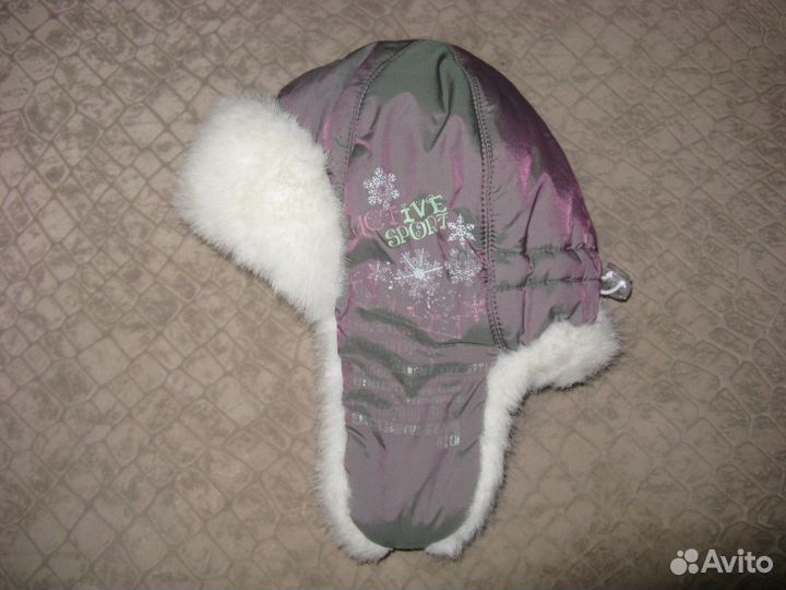 Зимняя шапочка для девочки