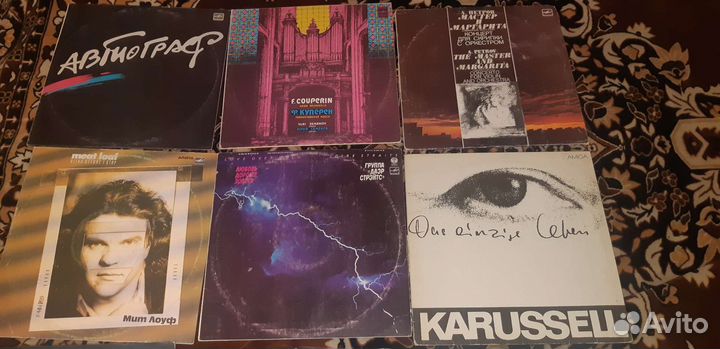 Виниловые пластинки СССР