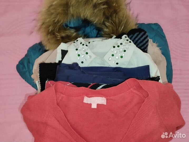 Пакет одежды для девочки на рост 134-140