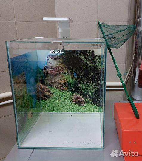 Аквариум Aquael 30 литров с аксессуарами бу