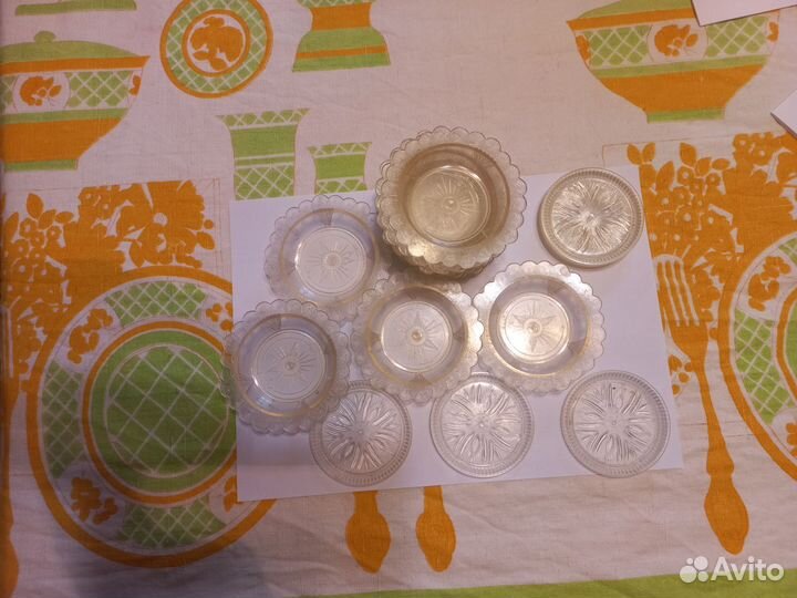 Блюдца для варенья, креманки