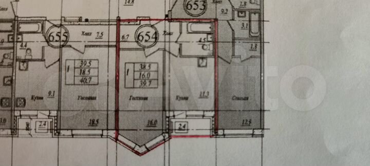 1-к. квартира, 40,8 м², 10/18 эт.