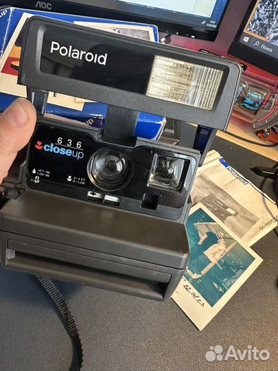 Плёночный фотоаппарат Polaroid 636 Close up