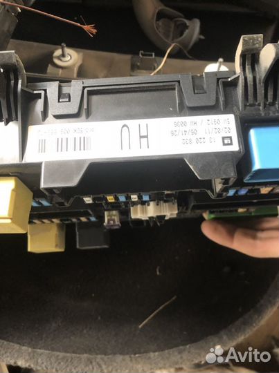 Блок предохранителей Astra H в салоне