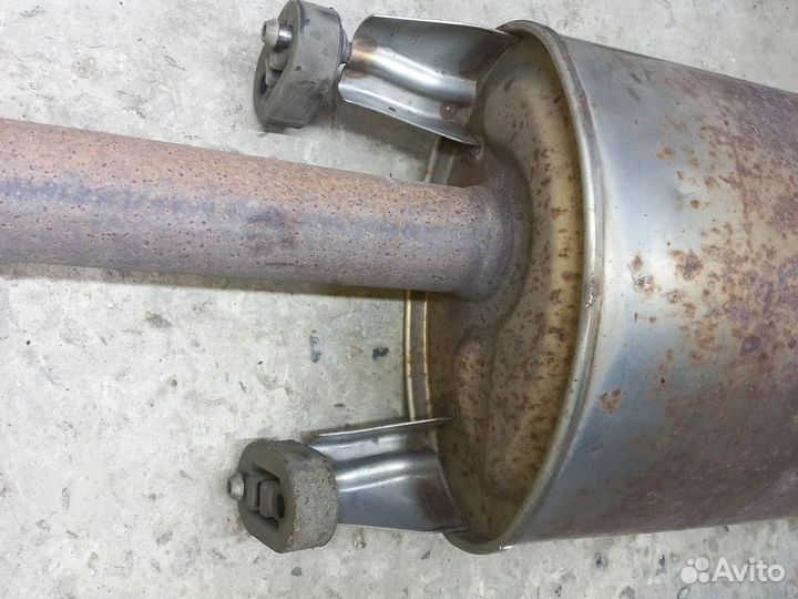 Глушитель средняя часть Hyundai h1 D4CB евро 5