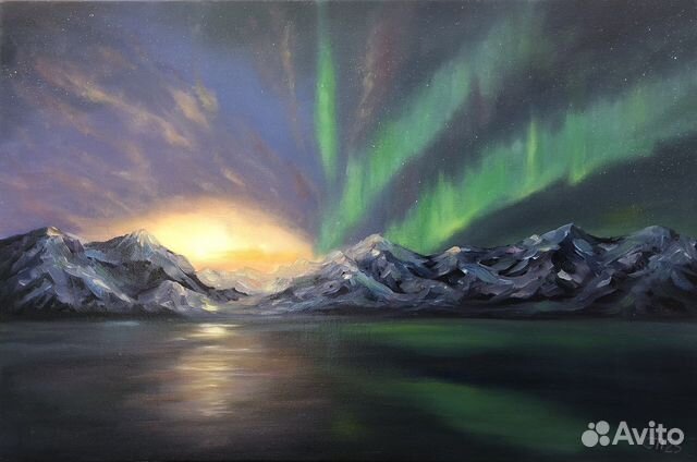 Картина маслом пейзаж