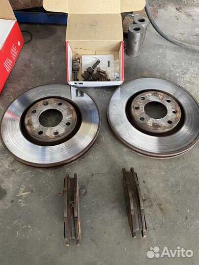 Тормозные диски передние peugeot 308, 408