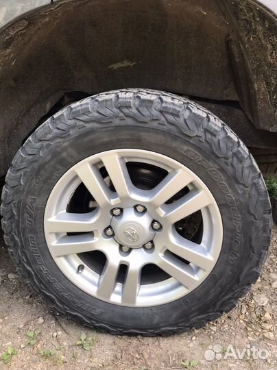 Колеса на Prado 150