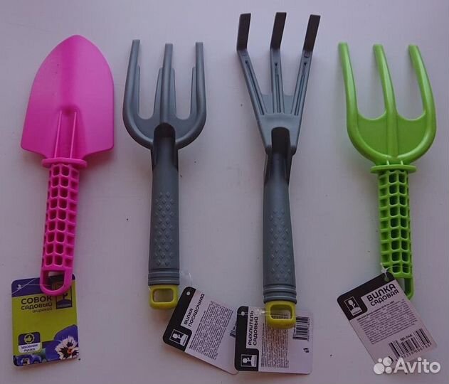 Совок Вилка Рыхлитель Грабли Лопатка Мотыга