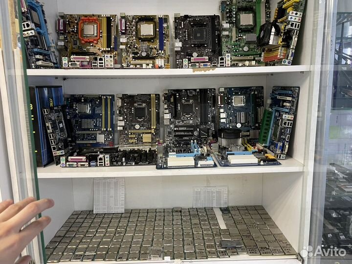 Материнские Платы 775,1150,1156, Fm1, am2, am2+