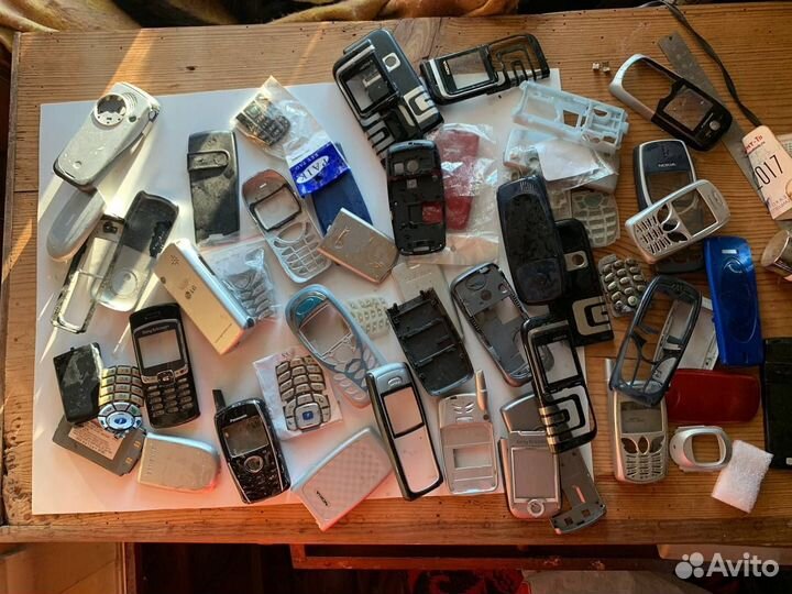 Корпуса на кнопочные телефоны Siemens Nokia Лот