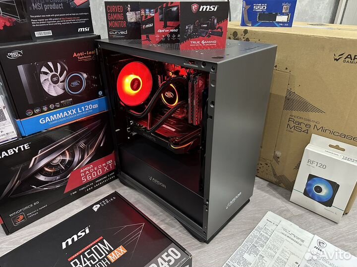 Игровой пк - Ryzen 7 1700 + RX 5600 XT OC