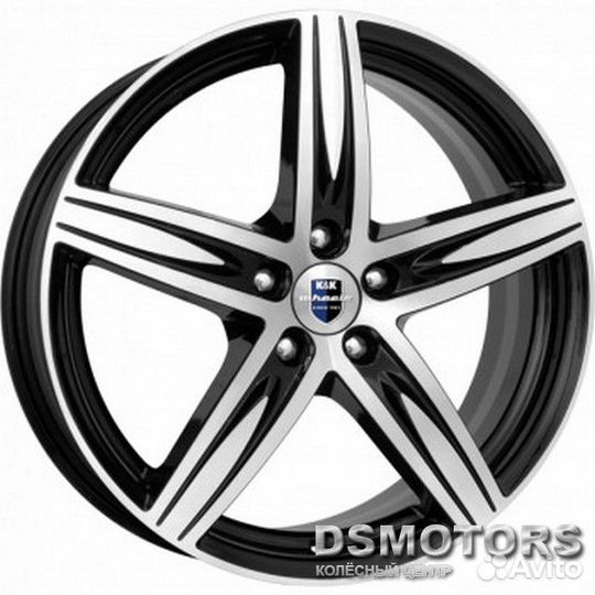 Диски Андорра 6.5/16 5x112 ET46 d57.1 алмаз чёрный