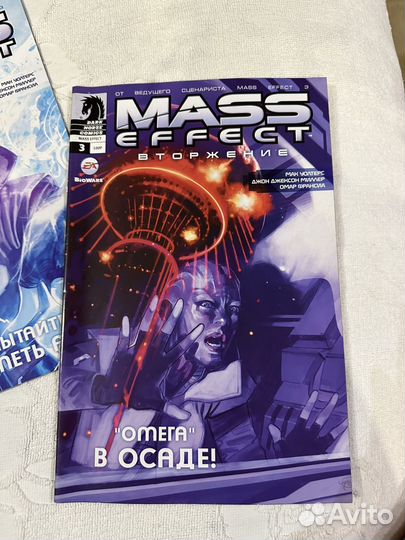 Mass effect legendary вторжение комикс