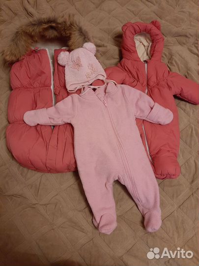 Конверт зимний на выписку