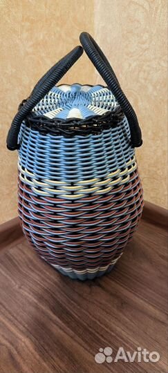 Корзина плетеная СССР