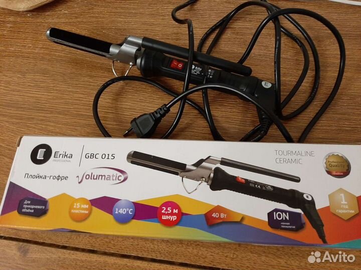 Утюжок гофре для волос