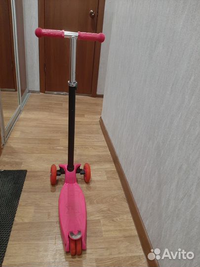 Самокат детский трехколесный бу