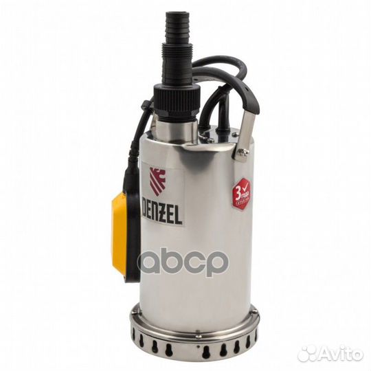 Дренажный насос DP600X, 600 Вт, подъем 7,5 м, 8500