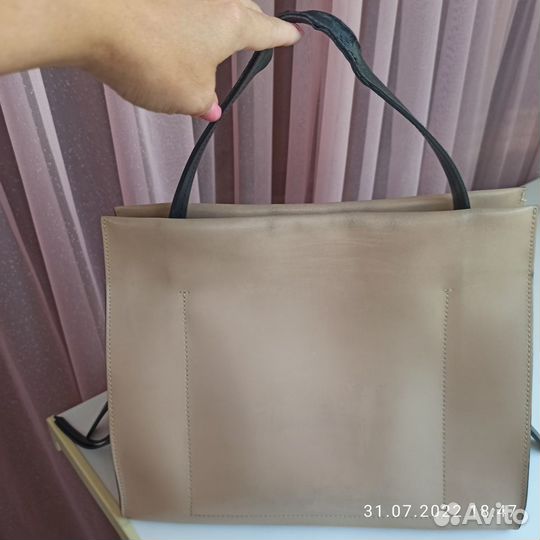 Сумка натуральная кожа
