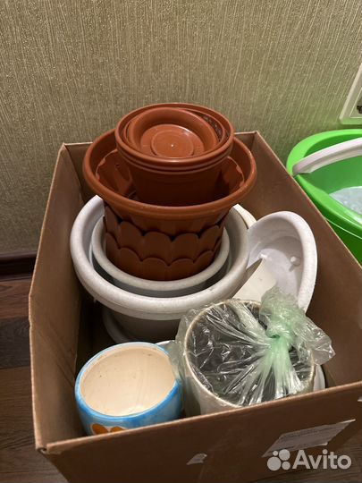 Цветочные горшки кашпо