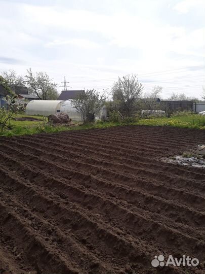 Вспашка земли