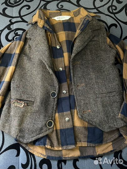 Рубашка с жилеткой