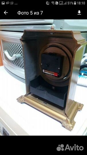 Каминные часы Маяк