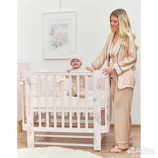 Кроватка-трансформер Happy Baby Mommy Love