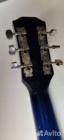 Гитара синяя belucci