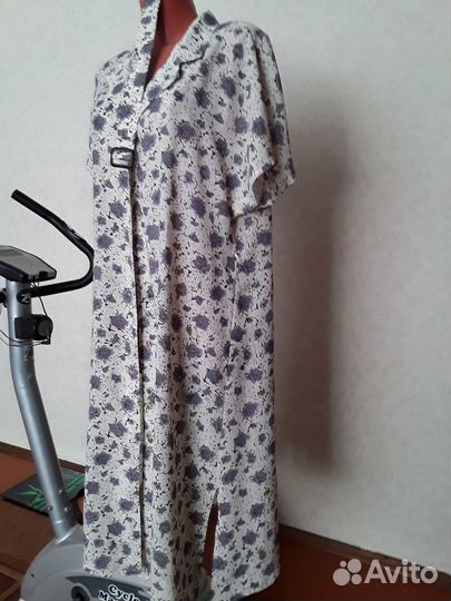 Платье халат винтаж