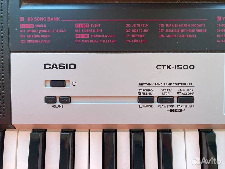 Синтезатор Casio CTK-1500