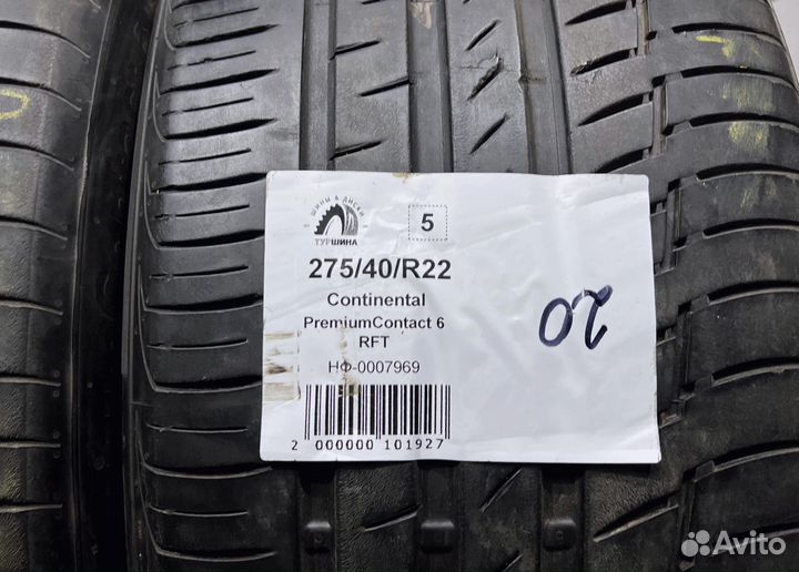 Continental PremiumContact 6 275/40 R22 94Y