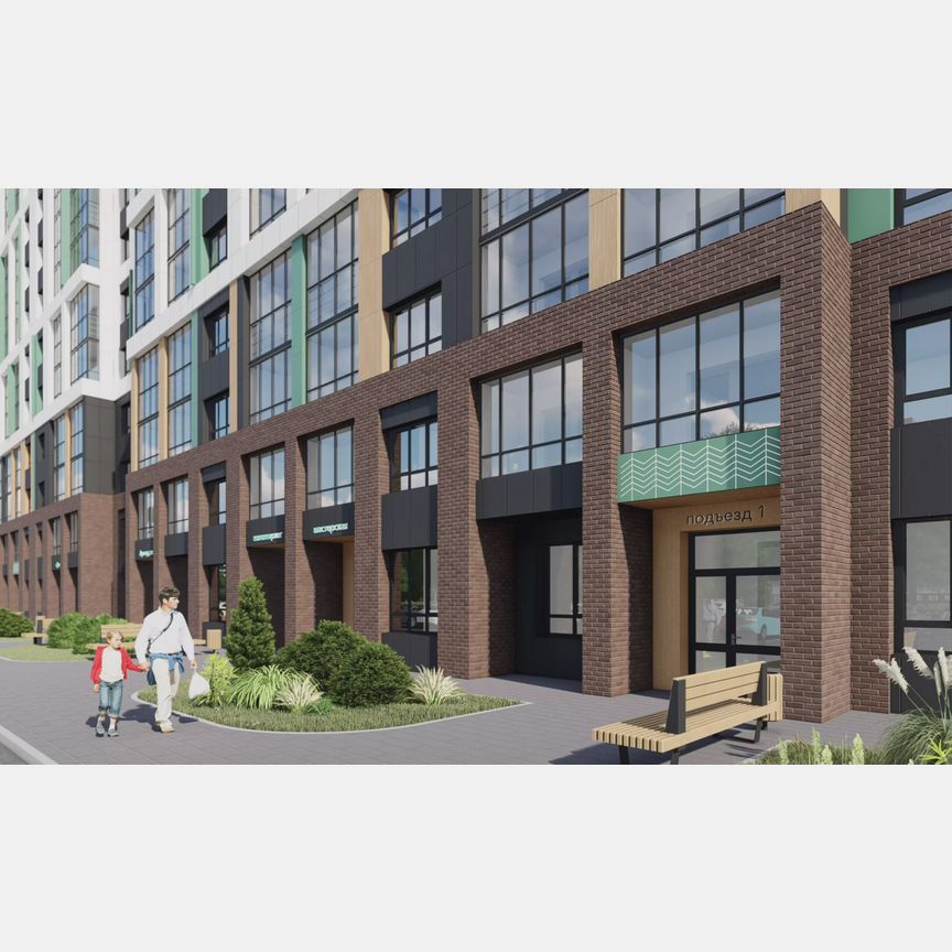 1-к. квартира, 53,1 м², 15/17 эт.