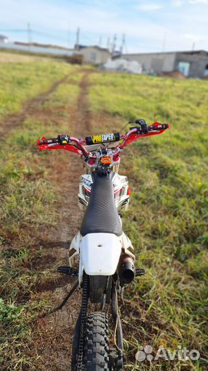 Питбайк kayo krz 140 17/14 как новый
