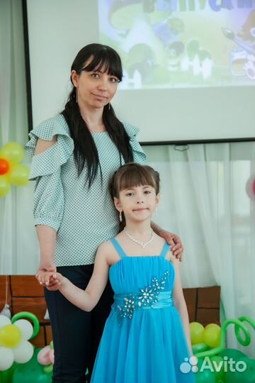 Платье для девочки на выпускной 122- 128