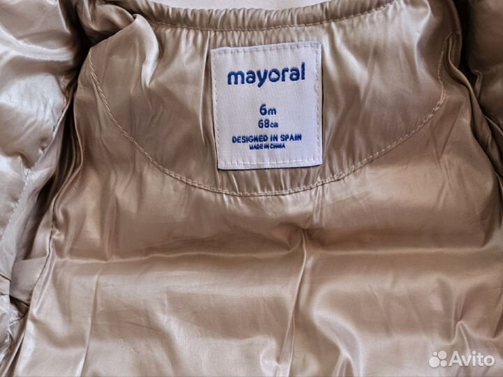 Mayoral куртка и юбка 68